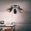 Spotspirale Mia, schwarz, 18 x 51 cm, Metall Innenleuchte