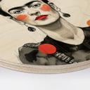 Cuadro de madera Frida Kahlo retrato pop art - Jaszke - Redondo