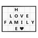Plakat - Home Love Family