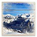 Alpine Panorama - Træ print