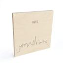 Cuadro de madera Skyline Paris Outline