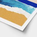 Plakat Stille strand ved solnedgang - Rivers