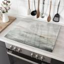 Afdekplaat voor fornuis Mistig berglandschap aquarel - Ms Tiff