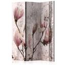 Skærmrumdeler - Magnolia-gardin, 3-delt