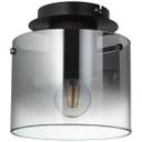 Deckenleuchte Benett, braun, 21,5 x 20 cm, Glas Deckenleuchte