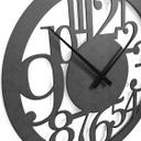 Décoration lumineuse LED en MDF - Horloge moderne