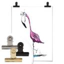 Póster Hagenmeyer - Flamingo
