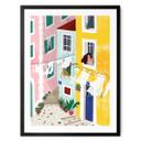 Póster casas de verano ilustración - Tomljanovic