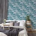 Architects Paper Jungle Chic - Papier peints avec nuages, bleu