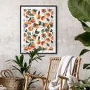 Póster Mandarinas afrutadas - UN Designs