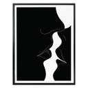 Póster Creadores Nórdicos - Beso negro