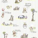 Tapet - Winnie the Pooh Stripes - 200 x 280 cm