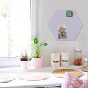 Hexagon Dibond Loose - Flower Tea