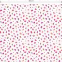 Farverigt tapet med konfetti mønster - pink