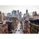 non-woven tapet New York Views New York fototapet Designwalls i brun og grå 