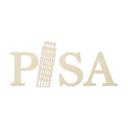Træbogstaver - Pisa - Poppel