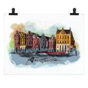 Póster Amsterdam - Love your City