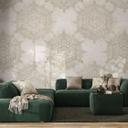 Fotomural Ornamentos - Elegante mandala en oro arena - Bloomery Decor