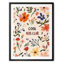 Póster infantil Cool Kids Club Flores de colores - Treechild