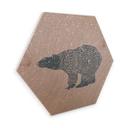 Hexagon Berkenfineer Ijsbeer