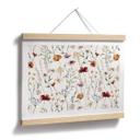 Póster de flores silvestres de colores - UN Designs