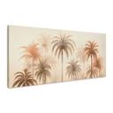 Lienzo Paisaje tropical con palmeras - Haase - Panorama