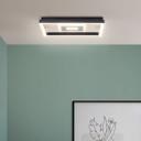 Deckenleuchte Aras, braun, 27,5 x 29,5 cm, Metall Lampe