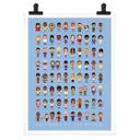 Póster Braun - Niños del mundo
