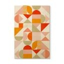 Træplakat Bré - Bauhaus Fun Pastel