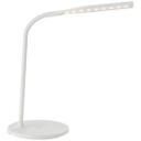 Tischleuchte Joy, weiß, 34 x 17 cm, Nachttischlampe, dimmbar mit Ladefunktion (Qi)