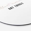 Tableau sur alu-Dibond rond uplusmestudio - Collect Moments not Things 
