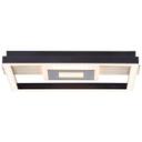Deckenleuchte Aras, braun, 27,5 x 29,5 cm, Metall Lampe
