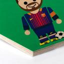 Hexagon Hout Gomes - Messi