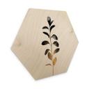 Hexagon Hout Kubistika - Monochromatica