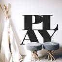 Wallsticker - Typo-Play