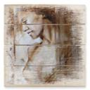 Cuadro de madera Schmucker - Vera - 40x41,5 cm
