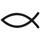 Wallsticker - Bibelsk Fisk