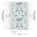 dyretapet sort hvid - non-woven tapet insekter & dyr Livingwalls - mat og glat