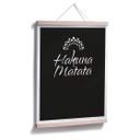 Plakat - Hakuna Matata med blomster