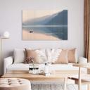 Tableau sur verre Davidsson - Lac et montagnes en harmonie pittoresque