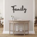 familia de letras 3D MDF
