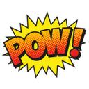 Wallsticker -  Comic Soundeffect - Pow!