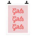 Plakat Kerr-Dineen - Girls Girls Girls