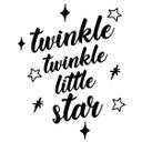 Wallsticker Twinkle Twinkle Little Star