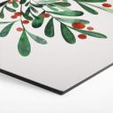 Hexagon Dibond Kristina - Mistletoe Christmas