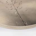 Cuadro de madera brizna de hierba con gotas de rocío - Sillen - Redondo