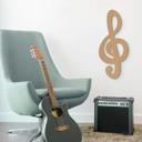 Decoración en madera clef - MDF nature