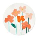 Póster Flores Pequeñas en Colores Melocotón - Cubistika - Redondo
