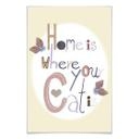 Poster - Loske - Home is where your cat is