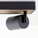 Spotbalken Joris, braun, 60 x 15,3 cm, Metall Spotbalken
